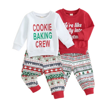 Load image into Gallery viewer, Christmas Fair Isle Pant Set - Multiple Styles
