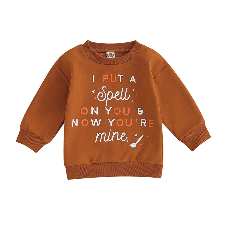 I Put a Spell on You Pullover - Brown
