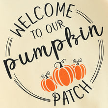 Load image into Gallery viewer, Welcome to our Pumpkin Patch Pullover Dress
