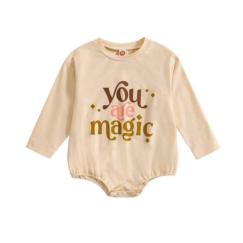You are Magic Long Sleeve Bubble Romper