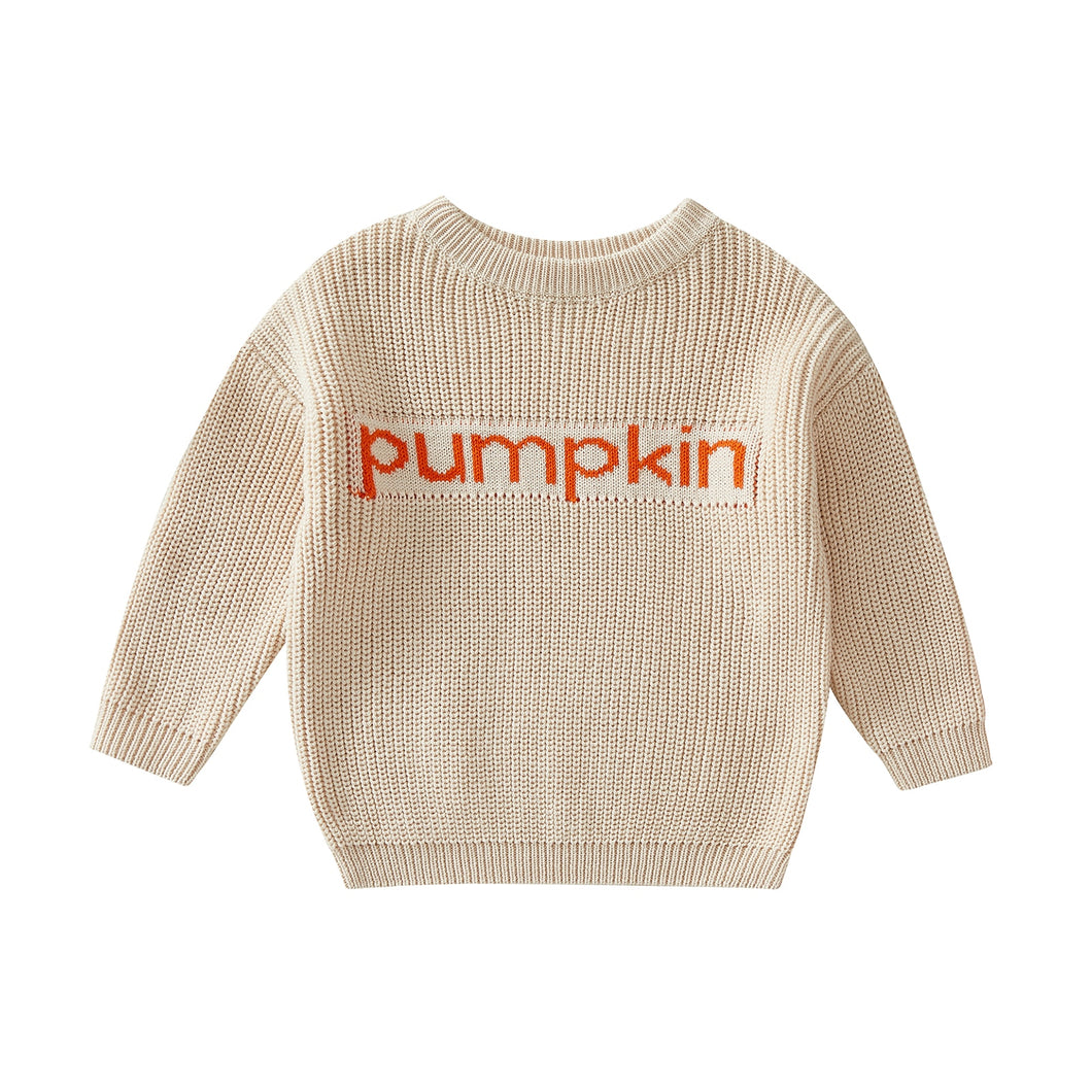 Pumpkin Chunky Knit Sweater