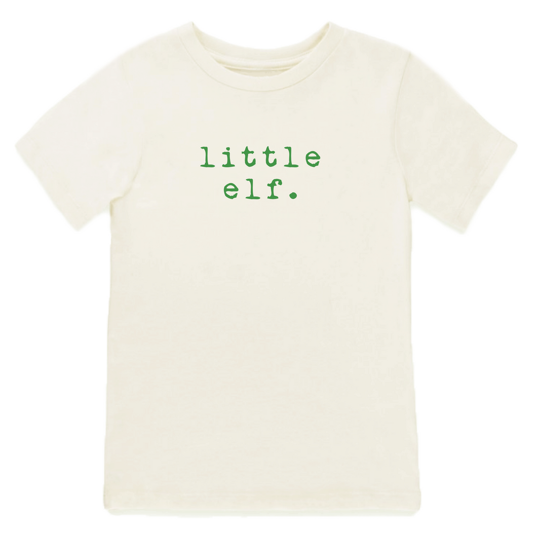 Little Elf - Short Sleeve Tee - Green - Tenth & Pine