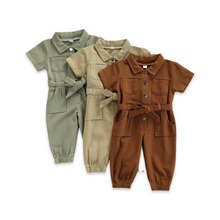 Load image into Gallery viewer, The &quot;R&quot; Explorer Cropped Jumpsuit
